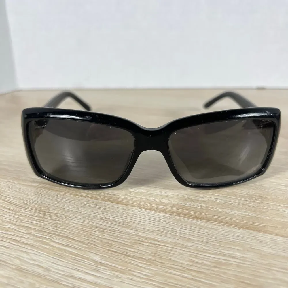Gucci GG3590/S 807WJ Sunglasses Black FRAMES ONLY 57-15-125 Italy